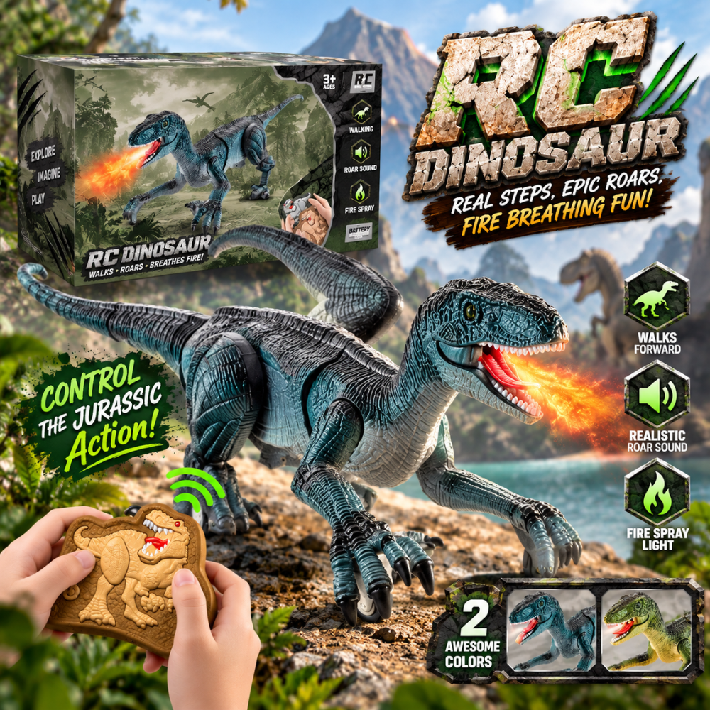 RoboRaptor Remote Control Dinosaur