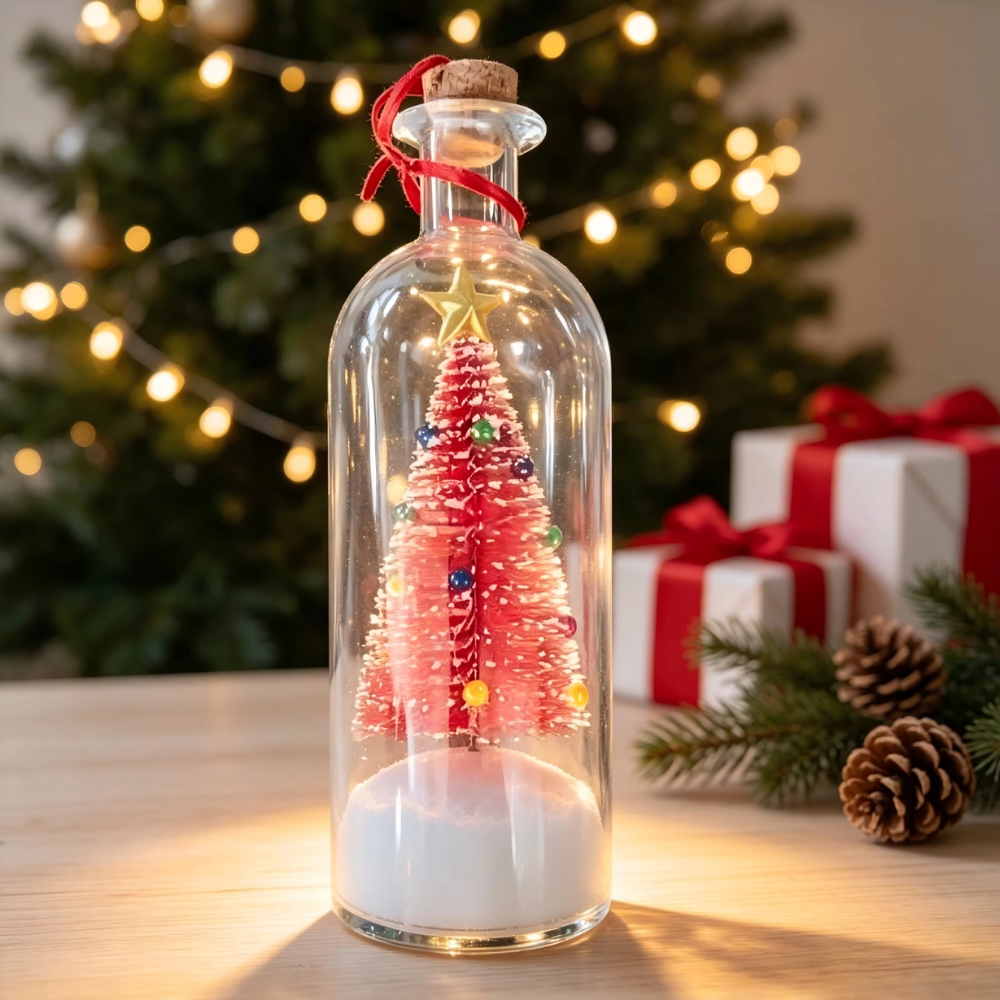 VoiceWish Christmas Message Bottle