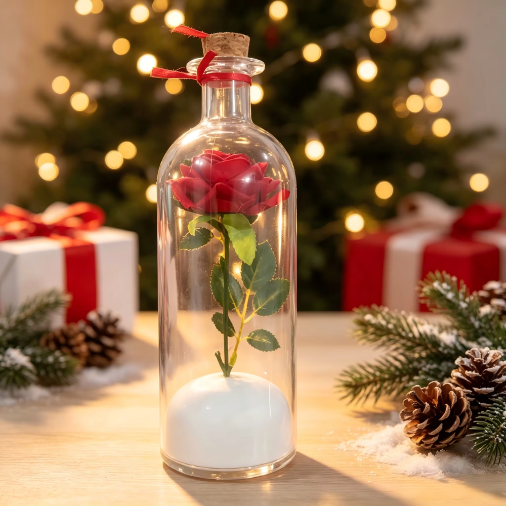 VoiceWish Christmas Message Bottle