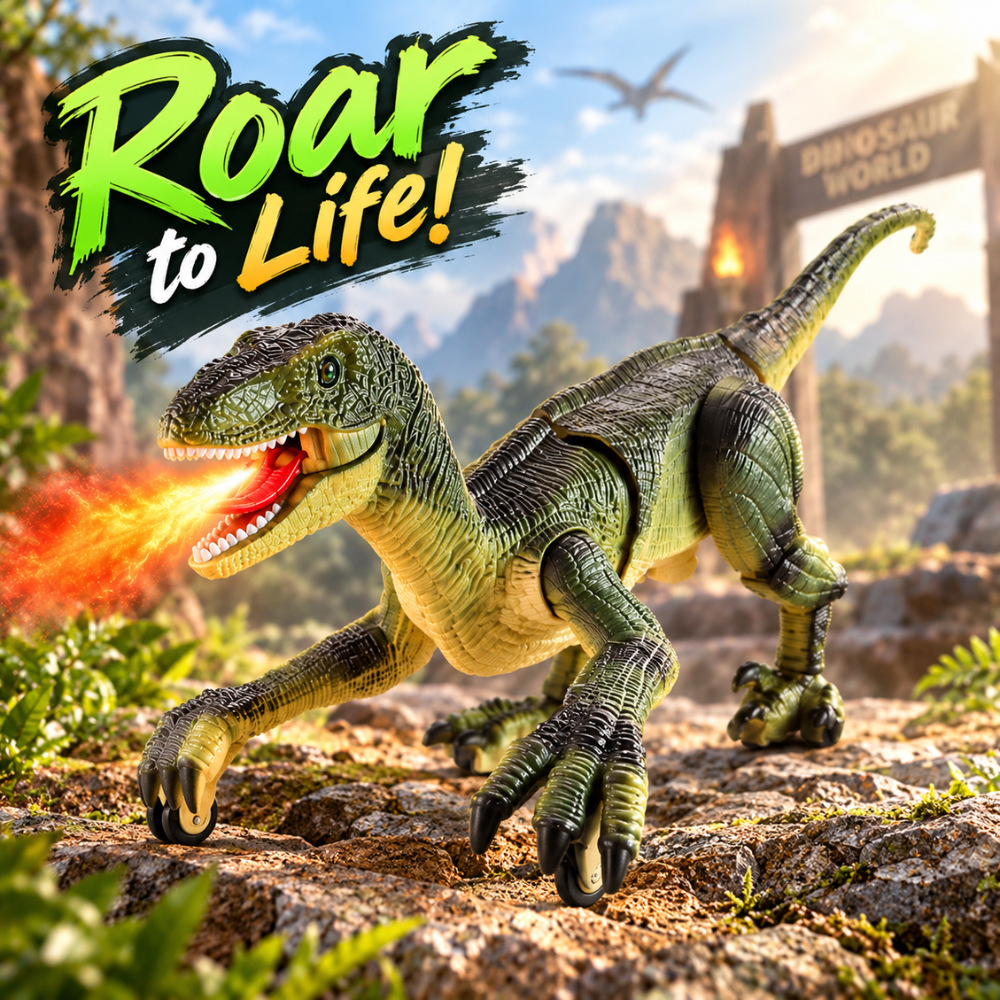 RoboRaptor Remote Control Dinosaur