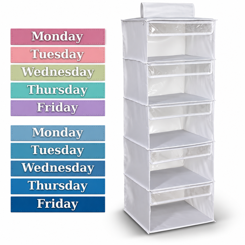 WeekReady Kids Clothes Organizer