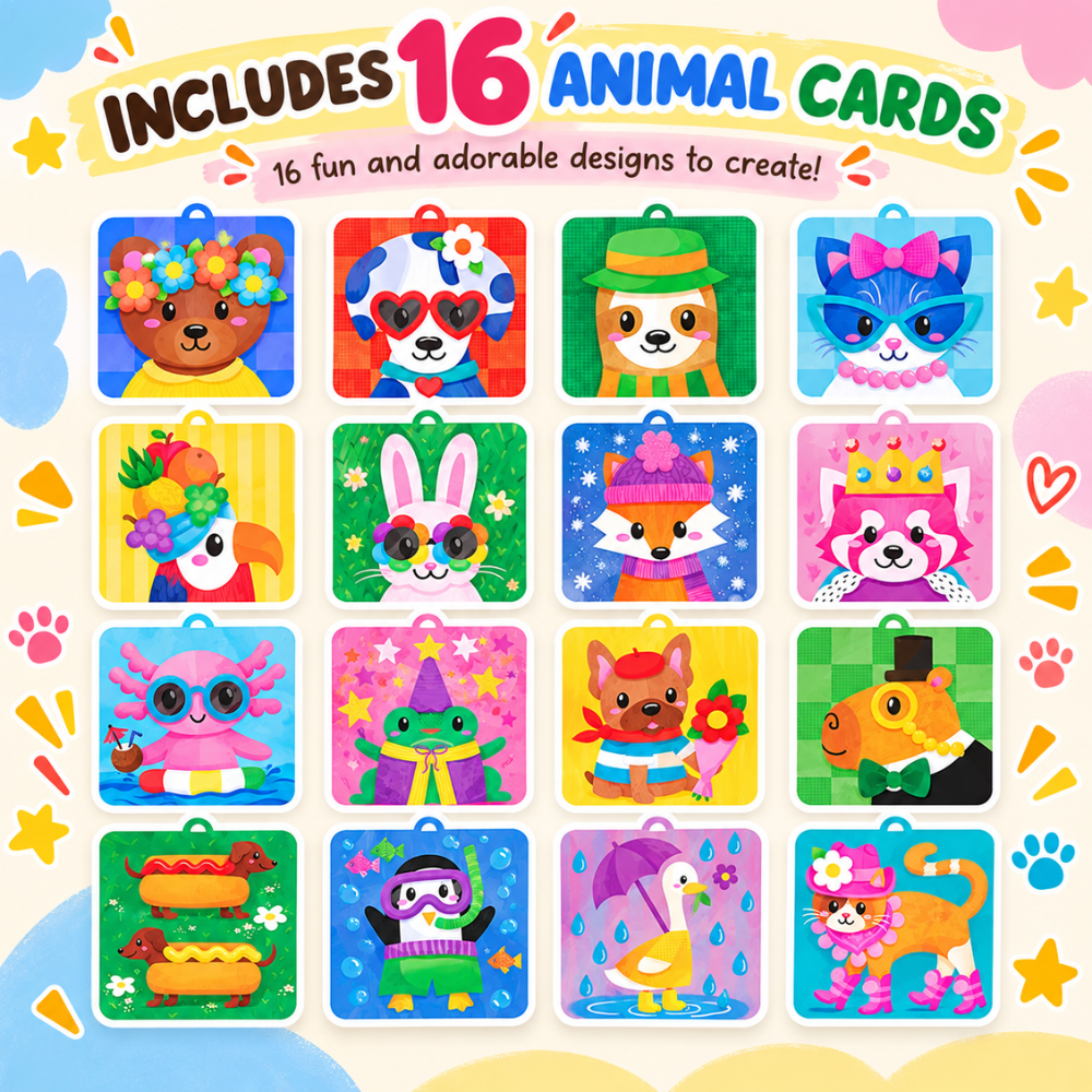 Little Hands Pom Pom Art Kit