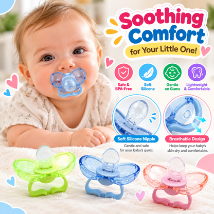 Tiny Whale Newborn Pacifier