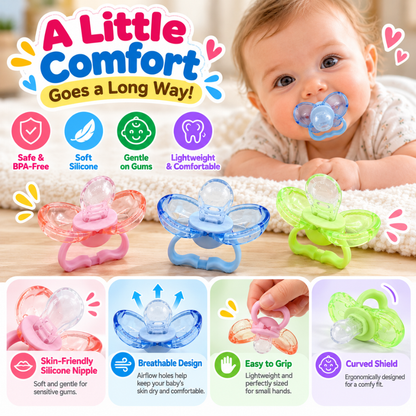 Tiny Whale Newborn Pacifier
