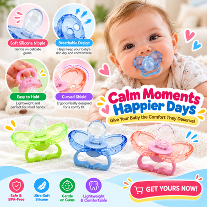 Tiny Whale Newborn Pacifier