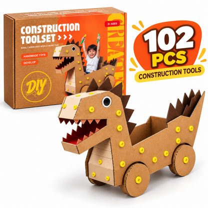 Build & Play Cardboard Construction Kit