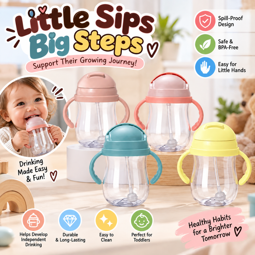 SipEasy Baby Straw Cup