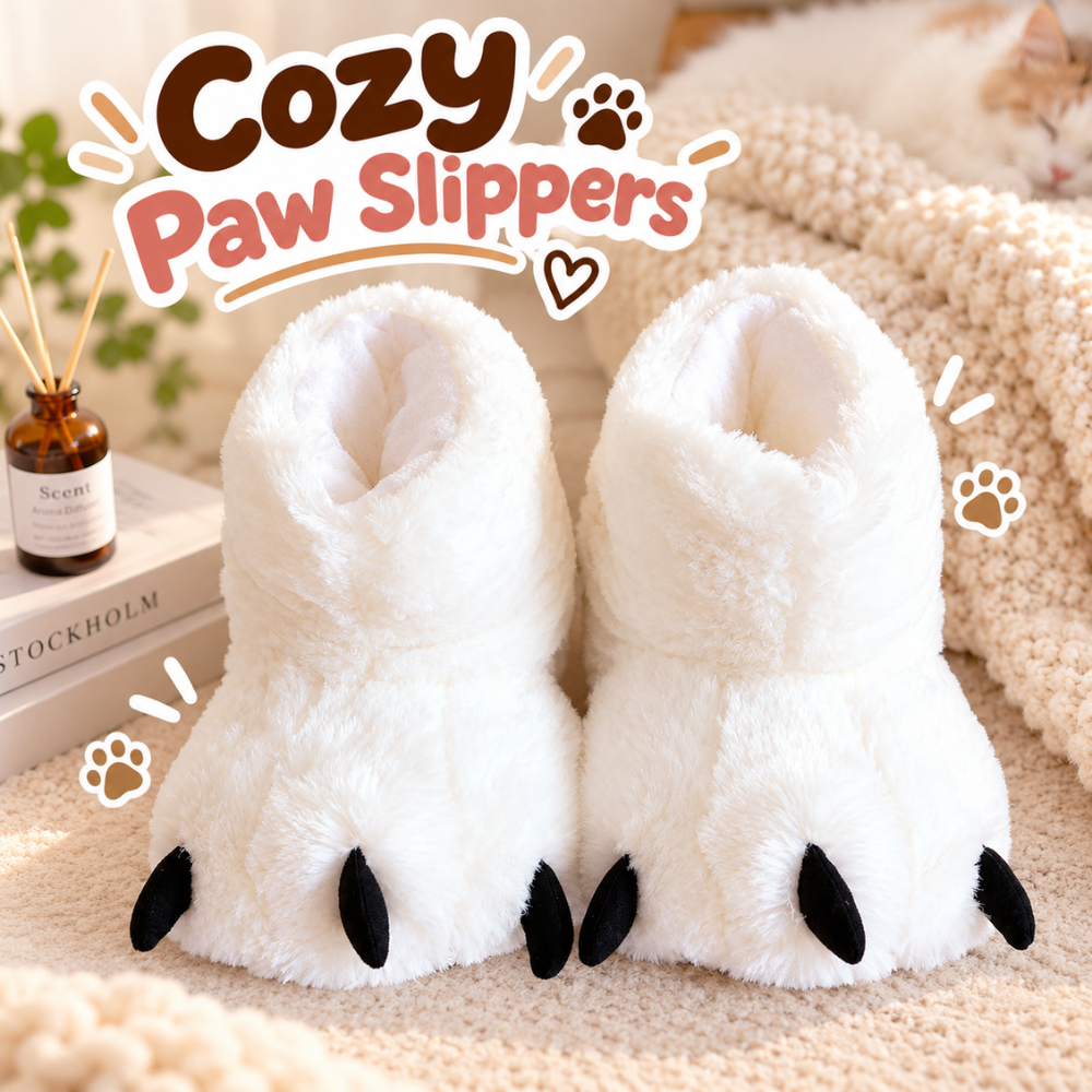 CozyPaws Monster Claw Slippers