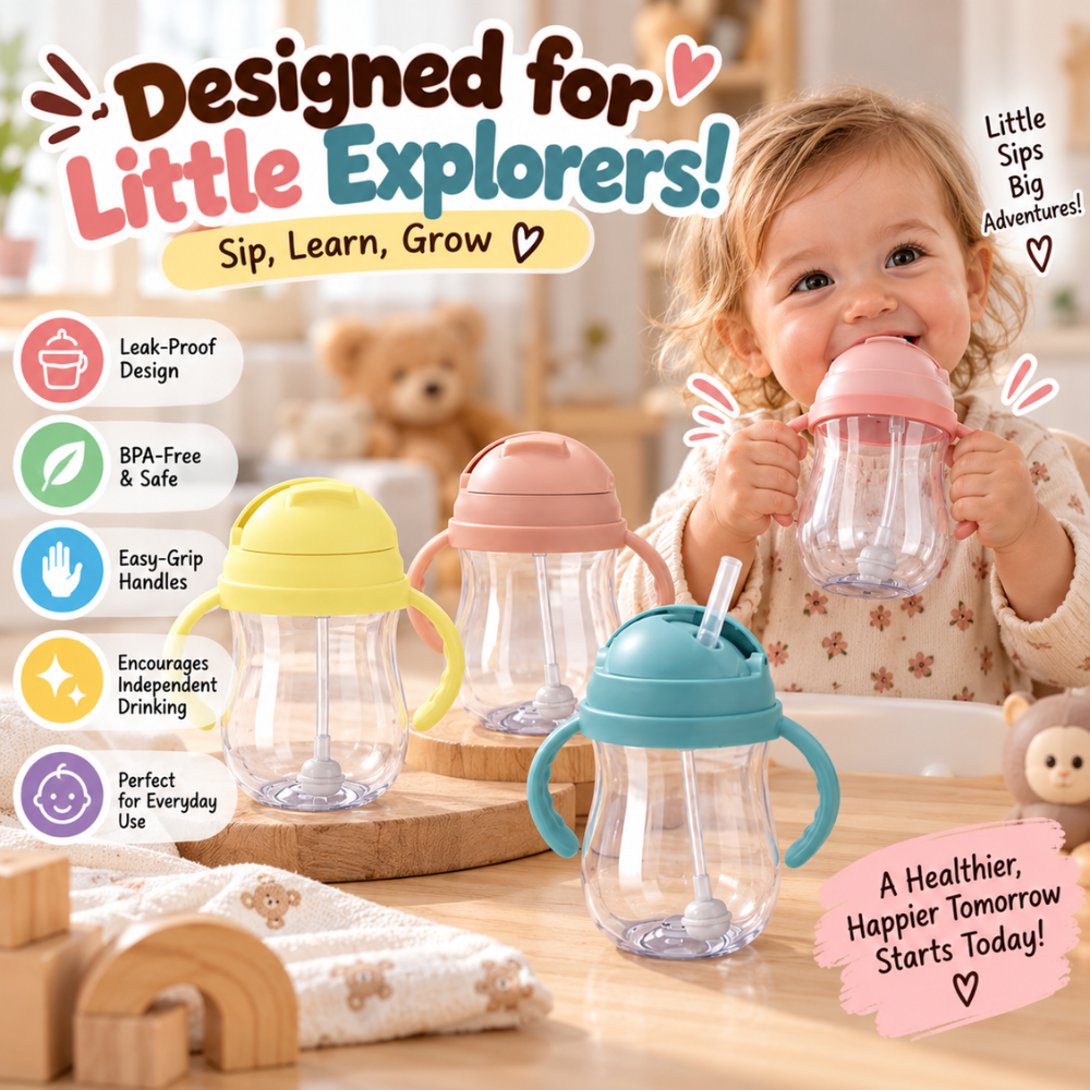 SipEasy Baby Straw Cup