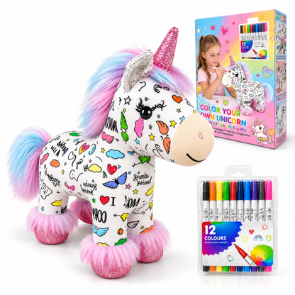 Color & Create Unicorn Plush