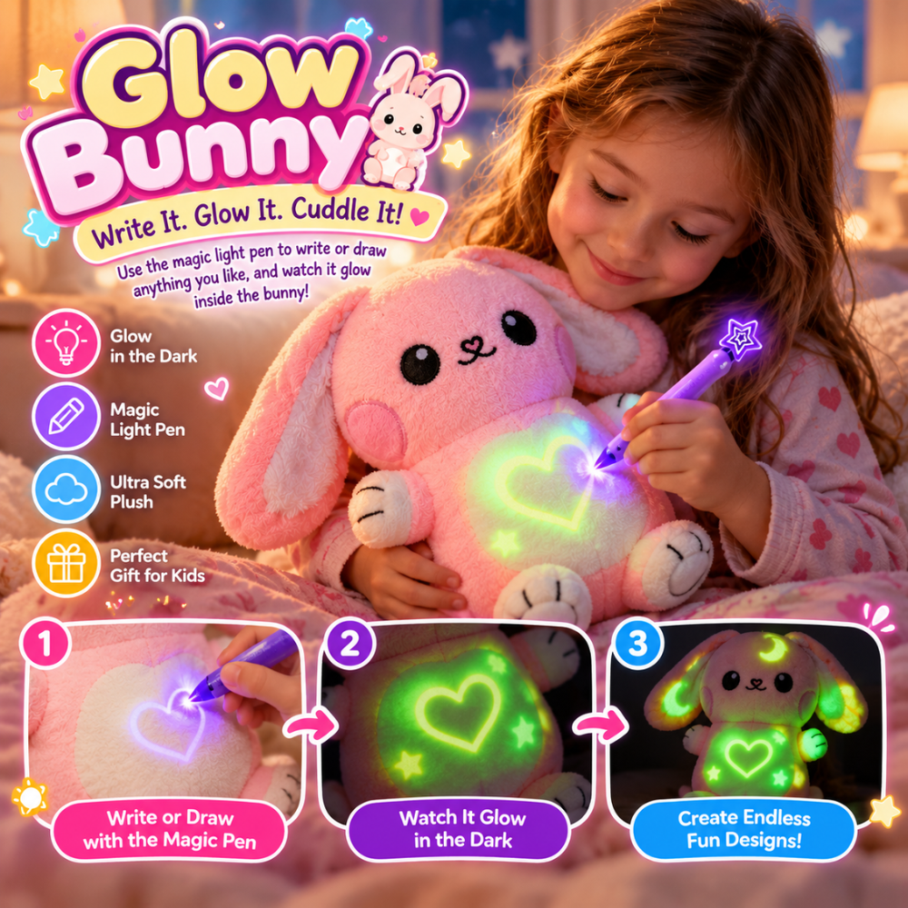 Little Lights Glowing Bunny Plush