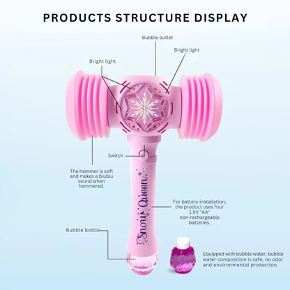 PrincessBubble Hammer Wand