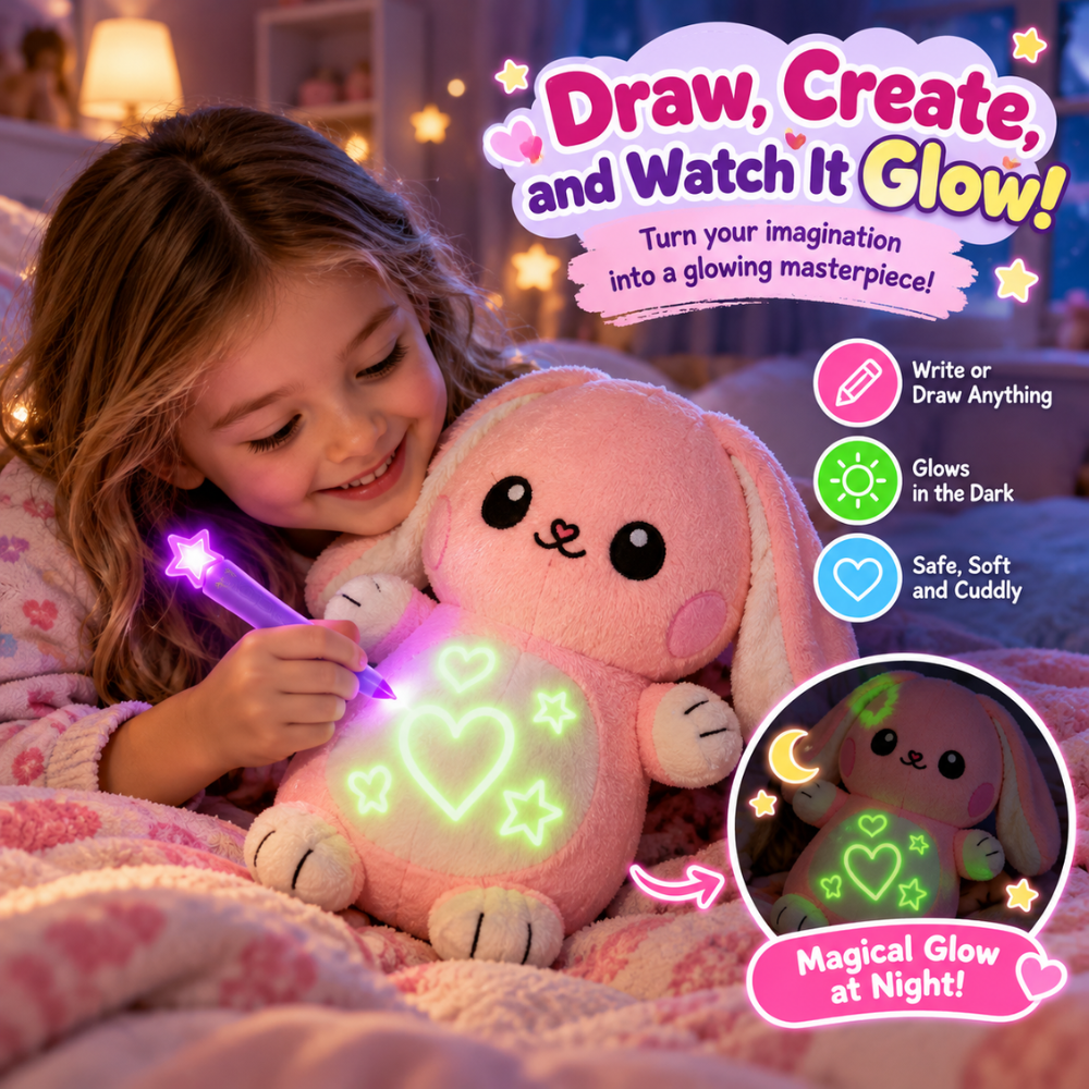 Little Lights Glowing Bunny Plush