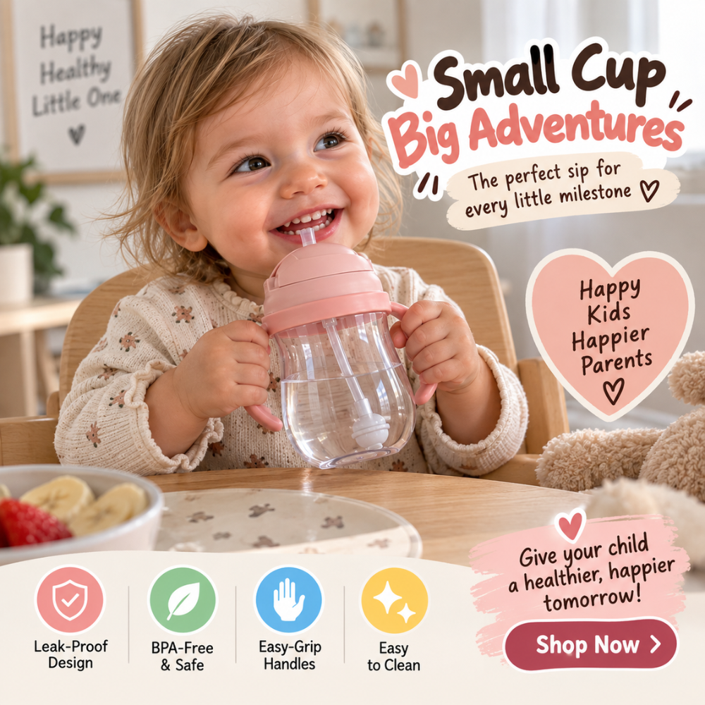 SipEasy Baby Straw Cup