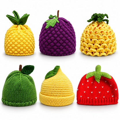 Fruity Knit Baby Hat