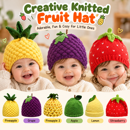 Fruity Knit Baby Hat