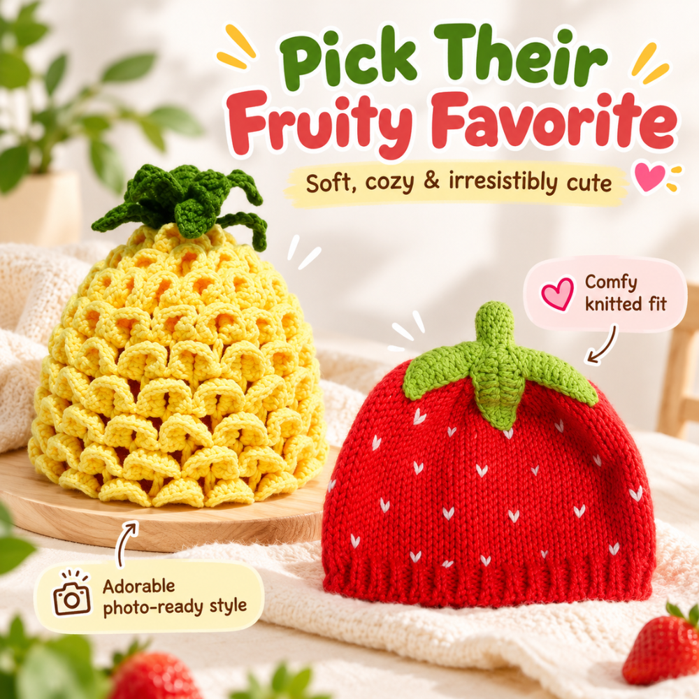 Fruity Knit Baby Hat