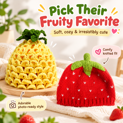 Fruity Knit Baby Hat