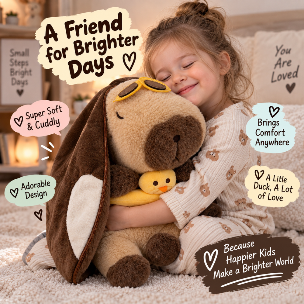 BreatheBuddy Capybara Plush