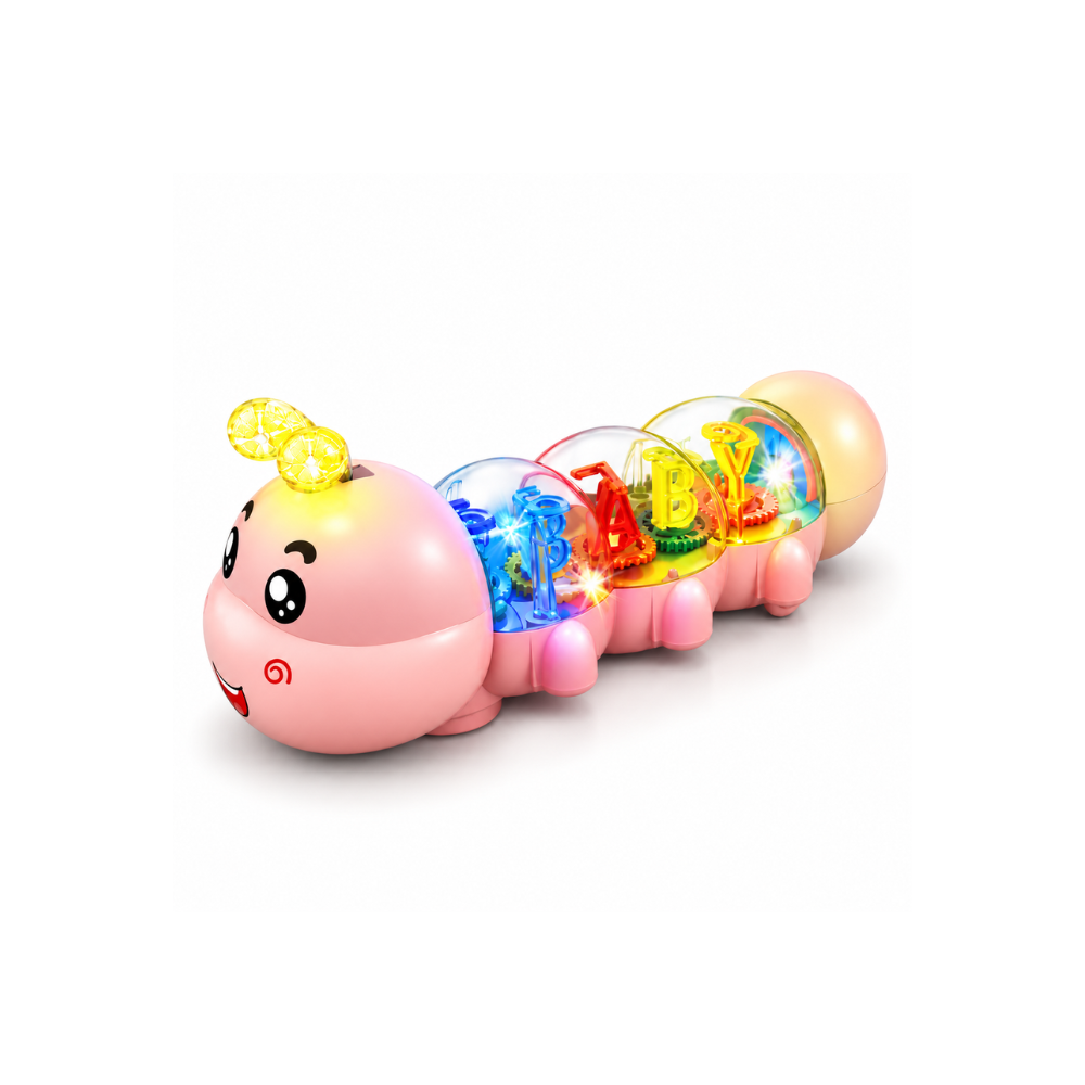 GearGlow Musical Caterpillar Toy