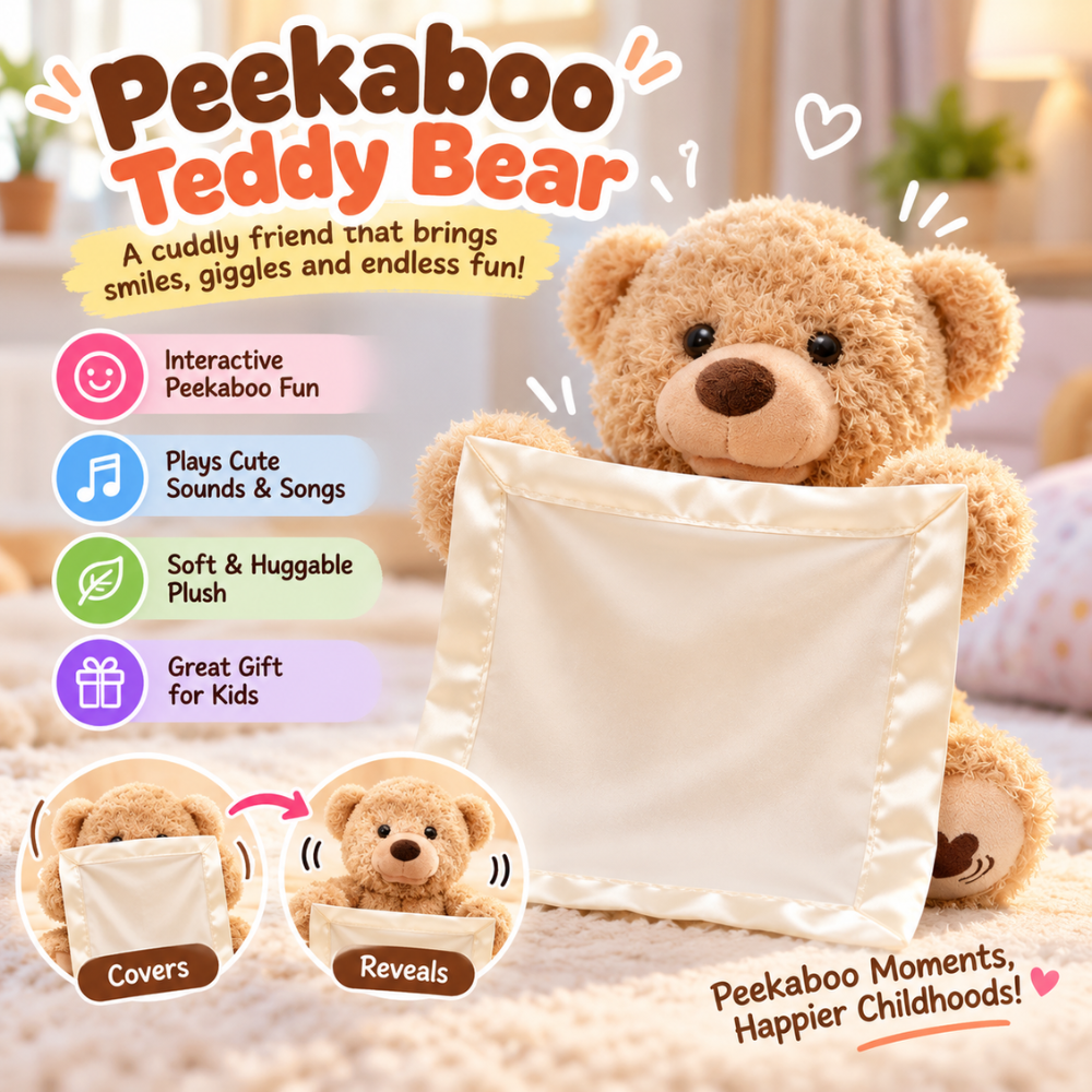 Peekaboo Talking Teddy Bear