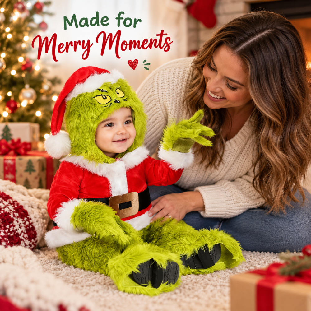 Little Grinch Santa Costume