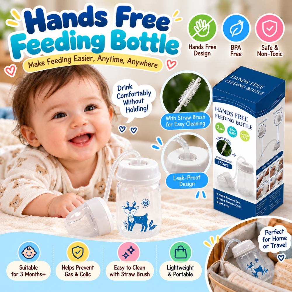 EasySip Hands-Free Baby Bottle