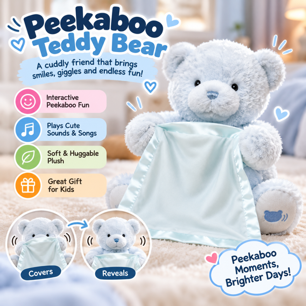 Peekaboo Talking Teddy Bear