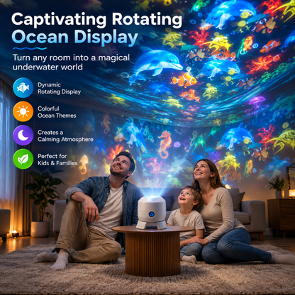 OceanGlow Kids Projector Light