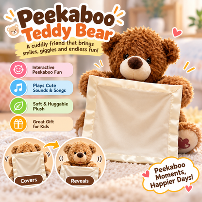 Peekaboo Talking Teddy Bear