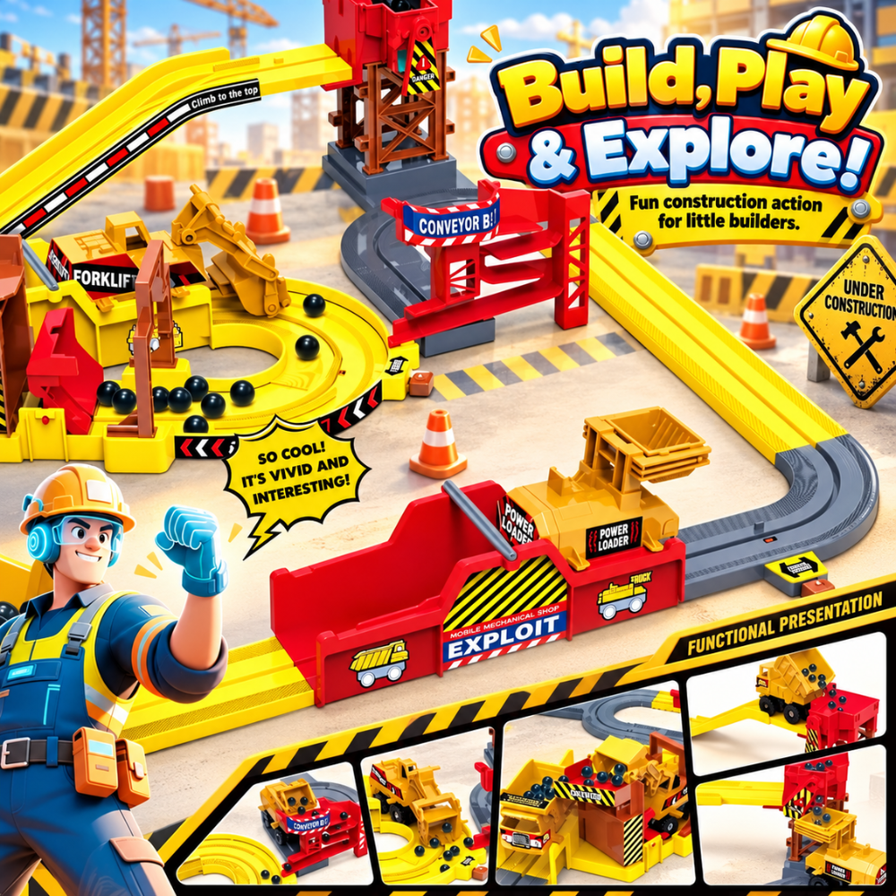 MineQuest Electric Railway Set
