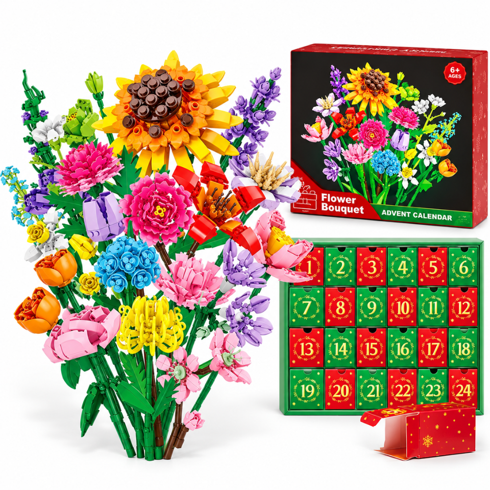 Blooming Christmas Flower Advent Calendar