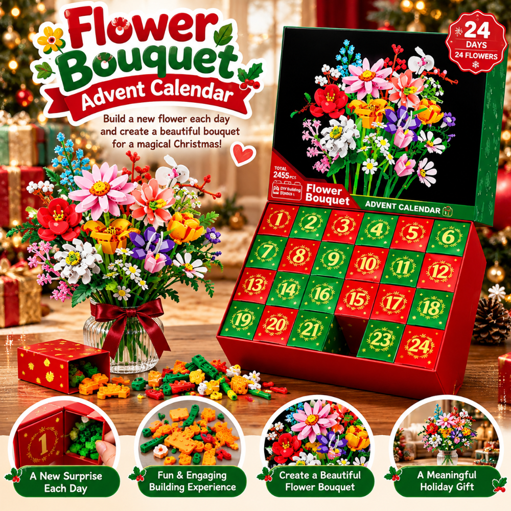 Blooming Christmas Flower Advent Calendar