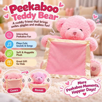 Peekaboo Talking Teddy Bear