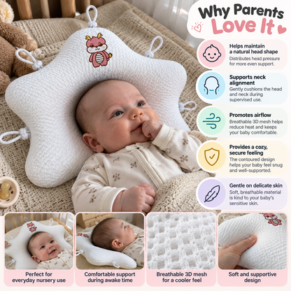 StarNest Baby Head Support Pillow