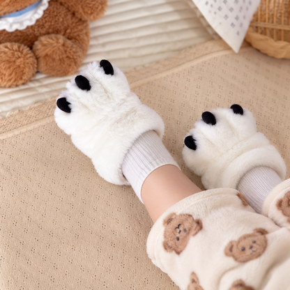 CozyPaws Monster Claw Slippers
