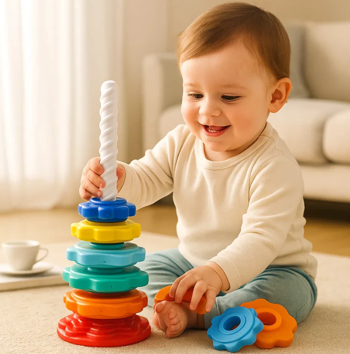 Montessori Rainbow Tower