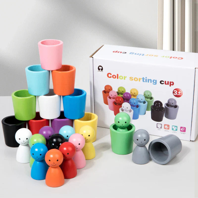 Montessori Color Match Dolls