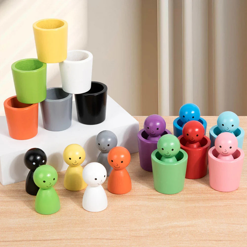 Montessori Color Match Dolls