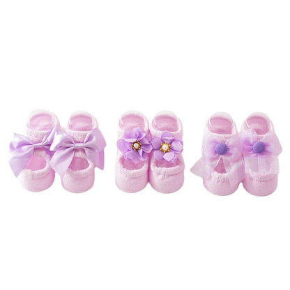 TinyBloom Princess Socks