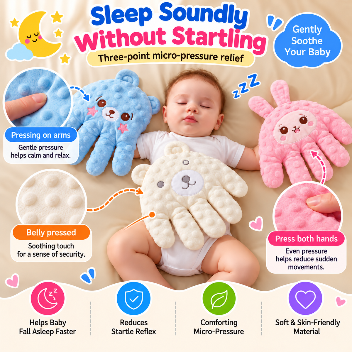 GentlePat Baby Soothing Hand